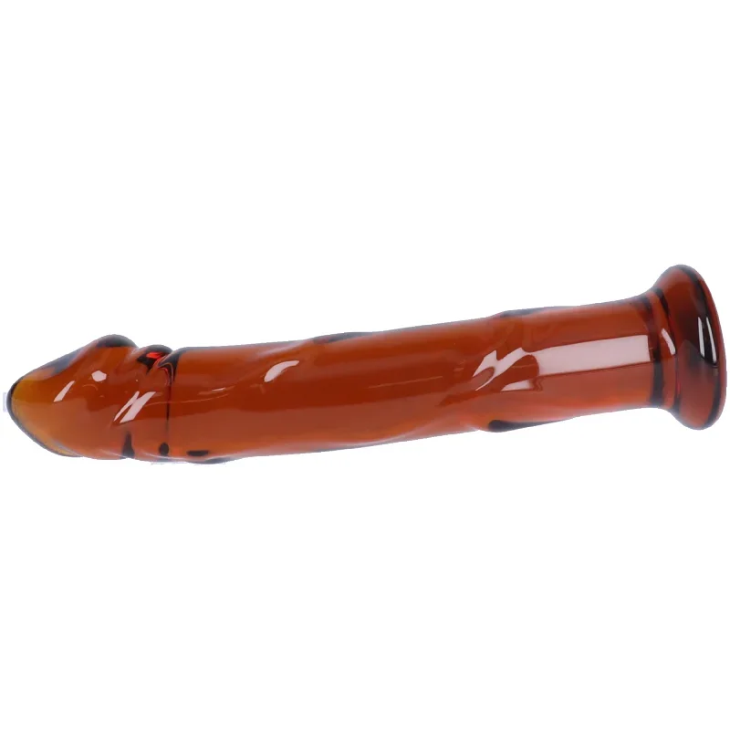 6-5-inch-amber-glass-dildo