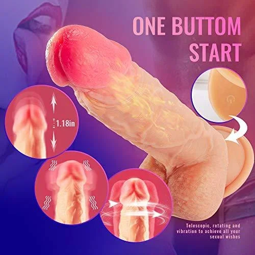 8-3-inch-4-in-1-thrusting-rotation-vibrating-heating-lifelike-dildo