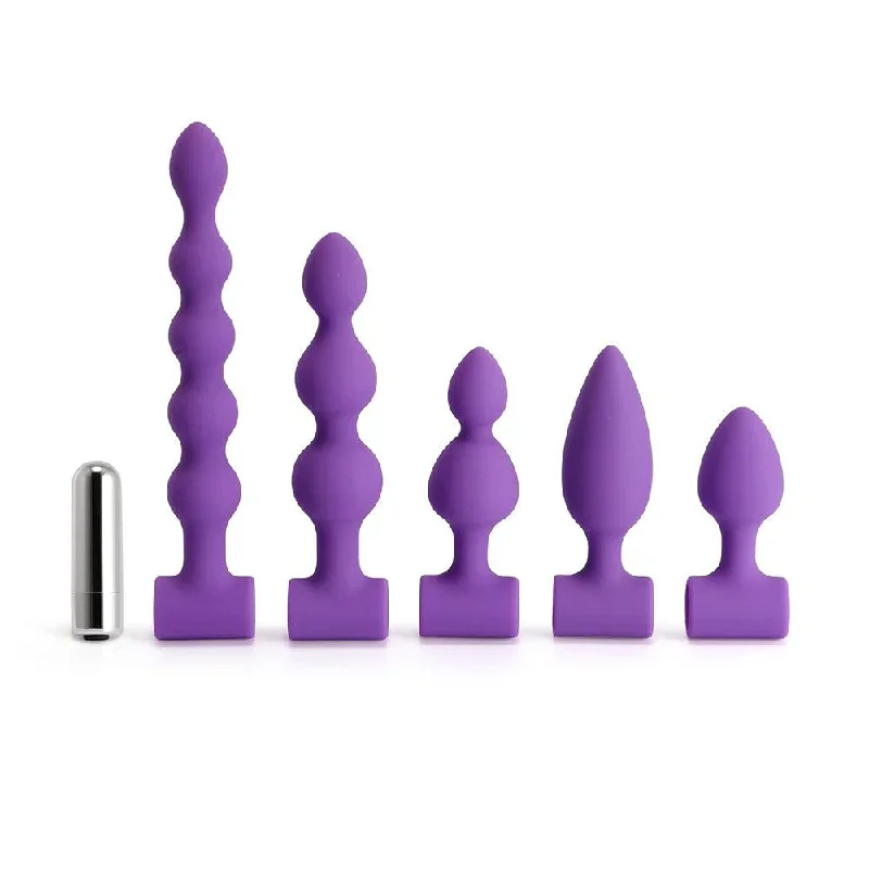 Anal Beads Set with Bullet