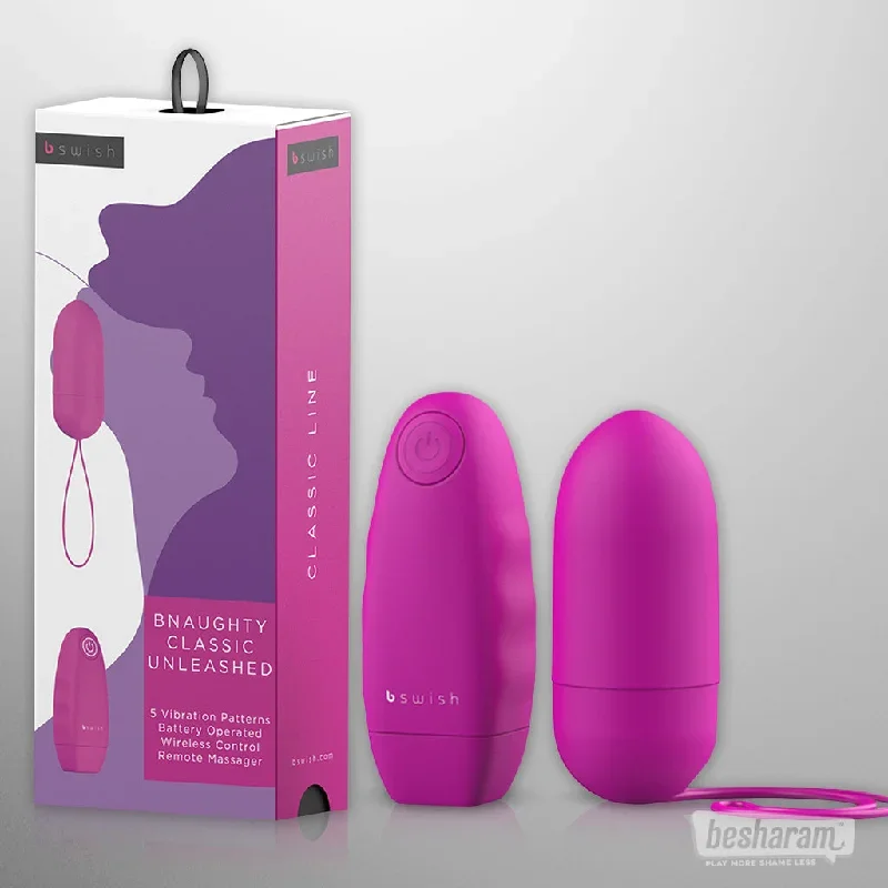 B Swish Bnaughty Classic Unleashed Egg Vibrator