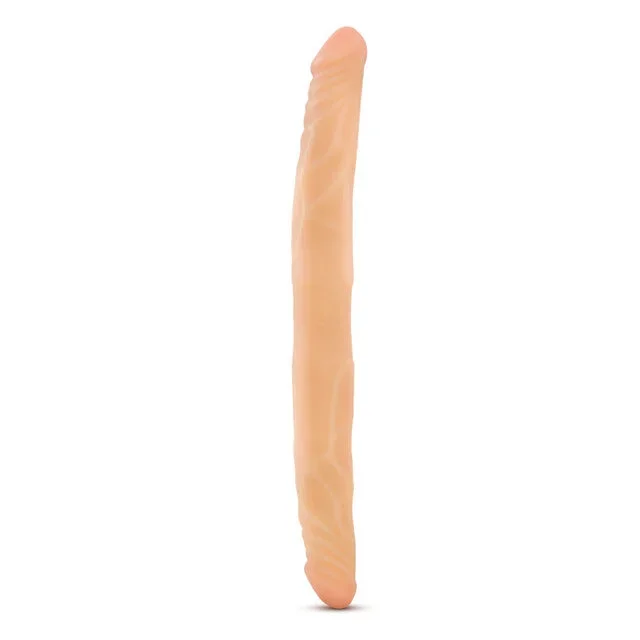 B Yours 14"" Peach Double Ended Dildo