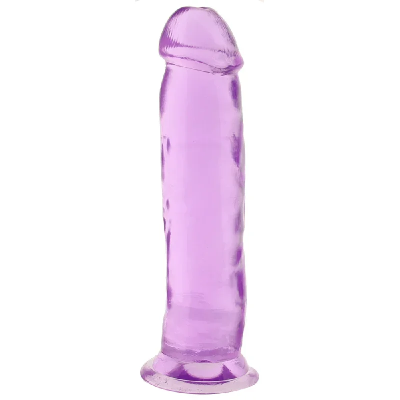 B Yours Thrill n' Drill 9 Inch Dildo in Purple