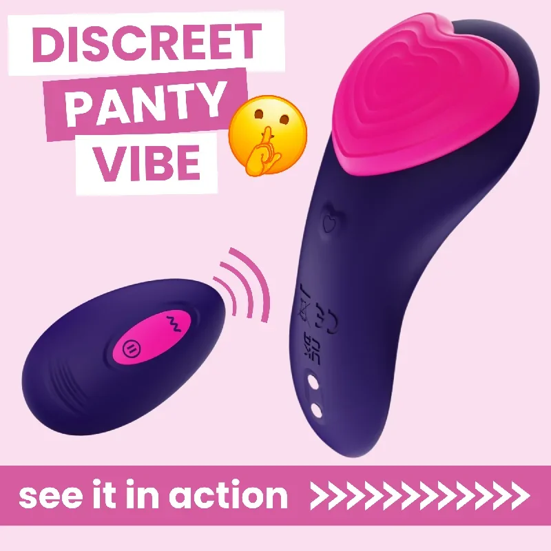 Be My Crush Panty Vibe with Remote