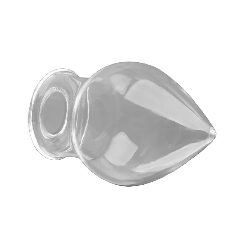 big-tit-shaped-glass-butt-plug-4-76-inches-long