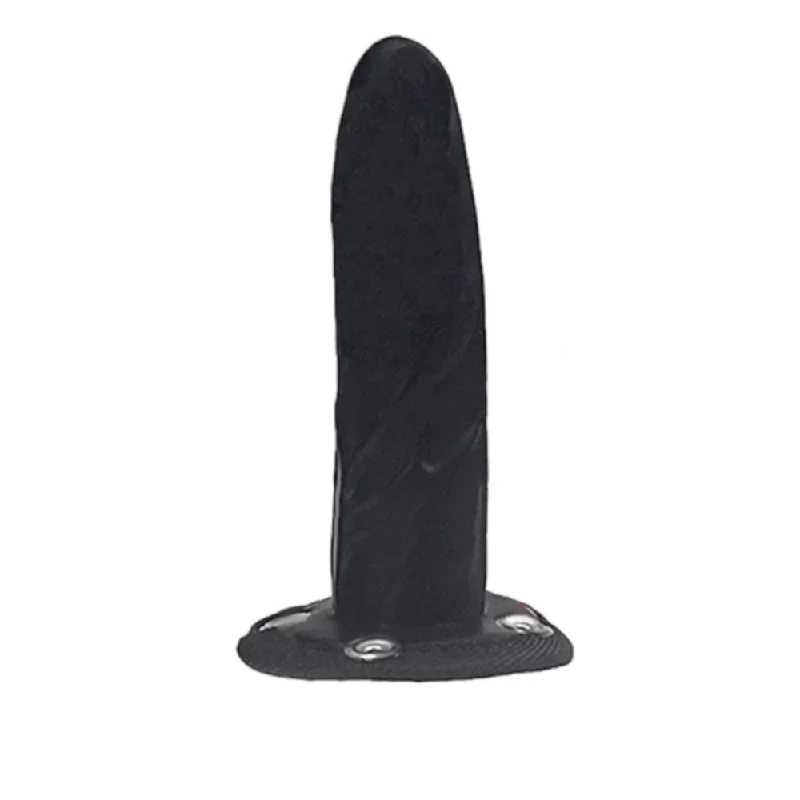 Black 5"" Dildo and Strap On Harness Kit