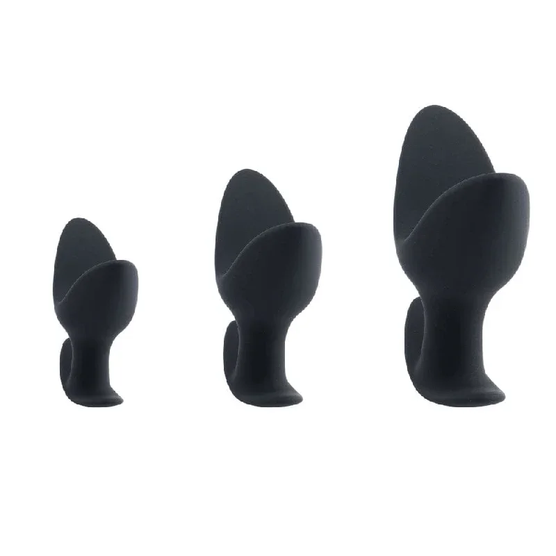 black-expanding-silicone-plug