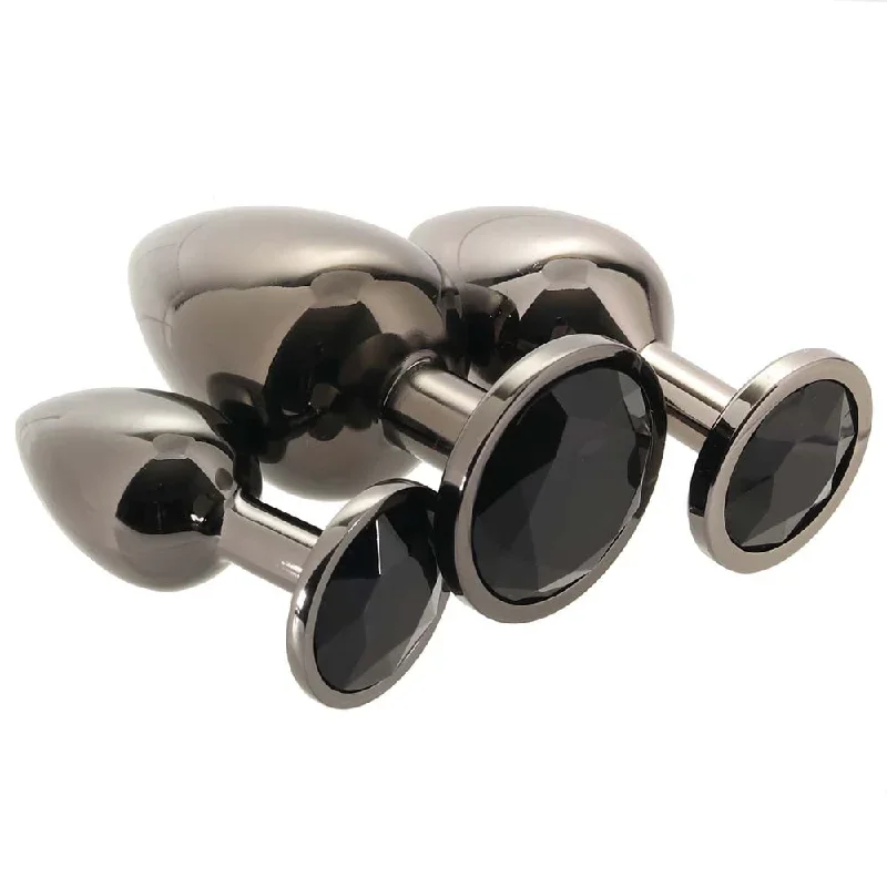 black-gem-anal-plug-set