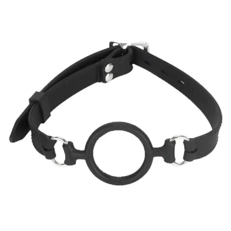 Black Silicone Gag Ring