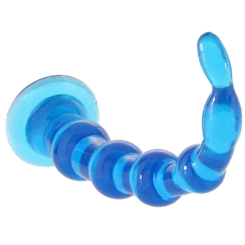 blue-line-8-5-inch-anal-beads-with-suction-base