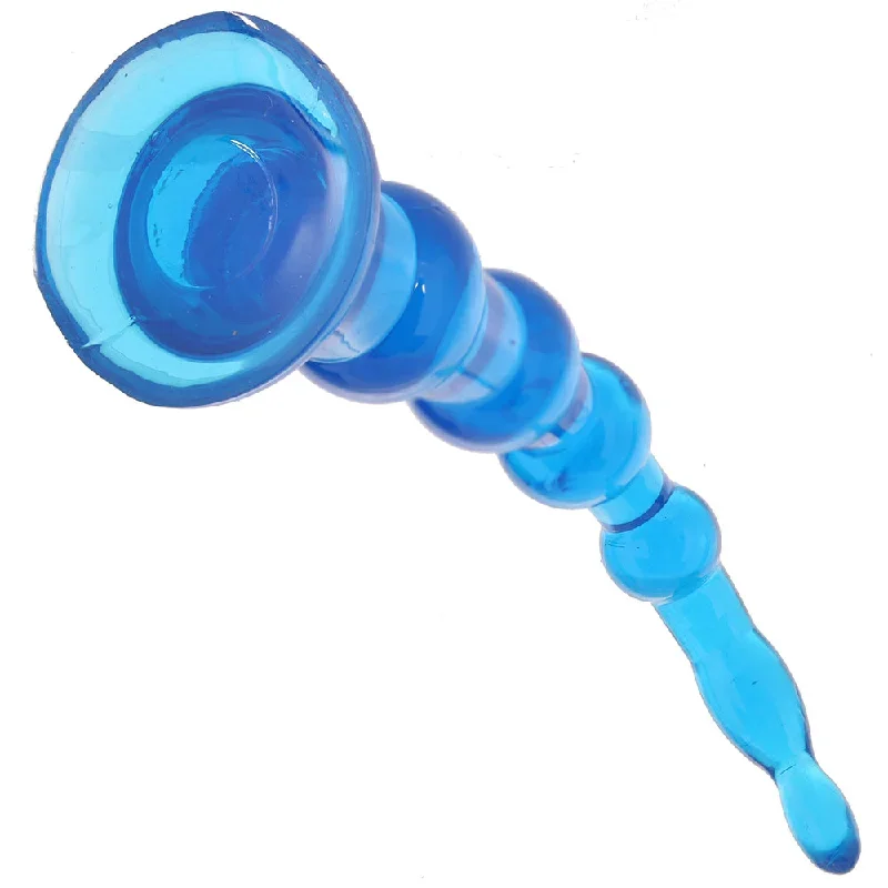 blue-line-8-5-inch-anal-beads-with-suction-base