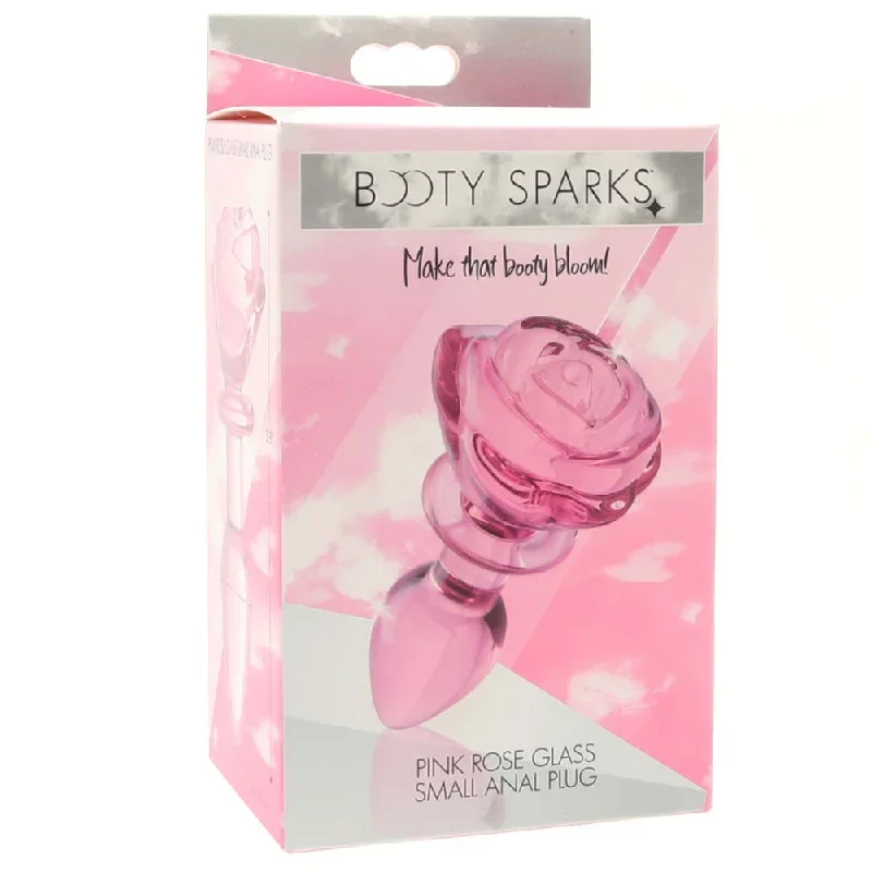 booty-sparks-pink-rose-glass-anal-plug