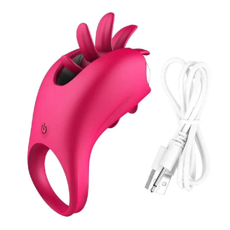 Suction Oral Vibrating Clit Stimulator Octopus Tongue Vibrator