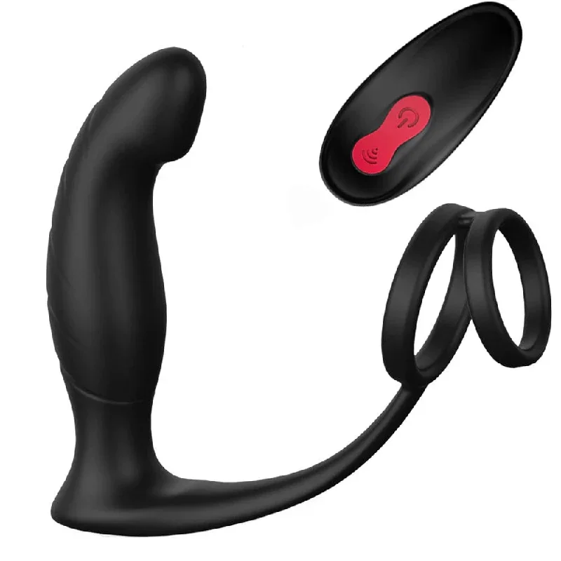 Massager Prostate Stimulator With Cock Ring