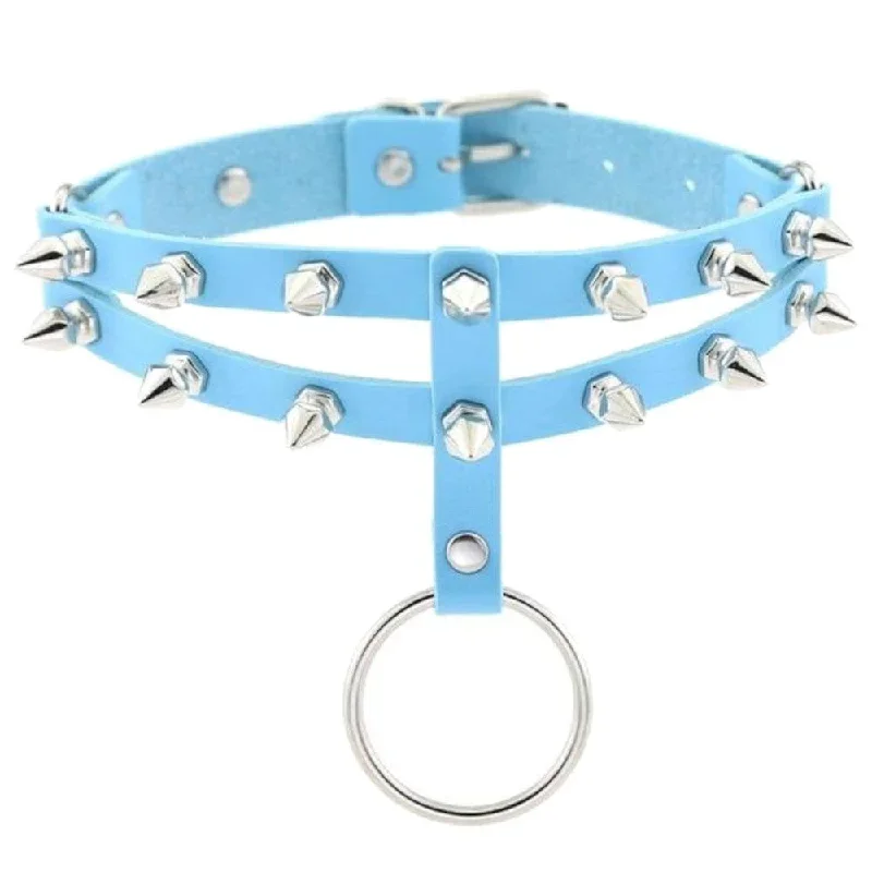 colored-studded-gothic-sub-collar