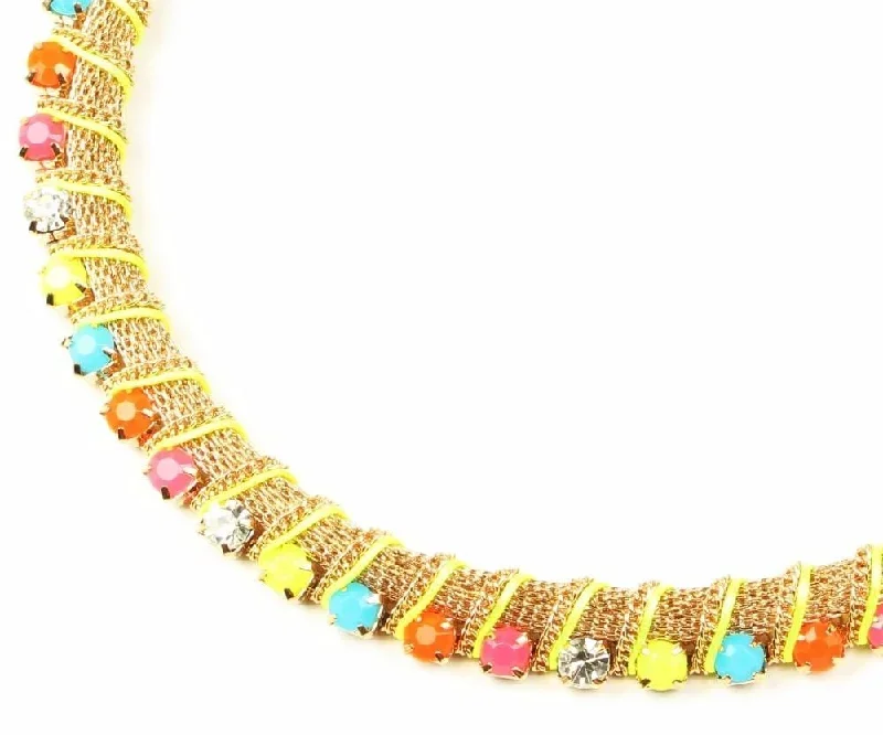 colorful-jewel-encrusted-choker-collar