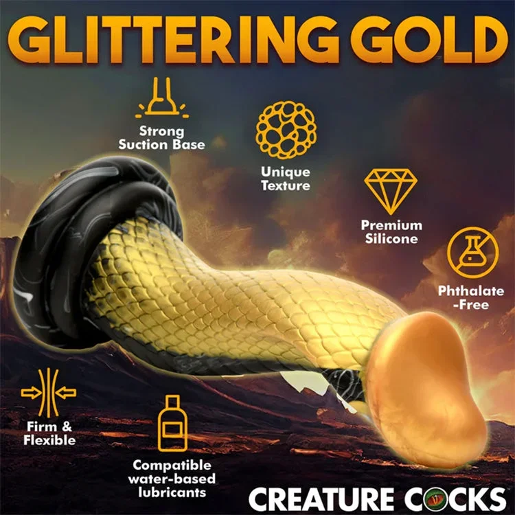 creature-cock-golden-mamba-dildo