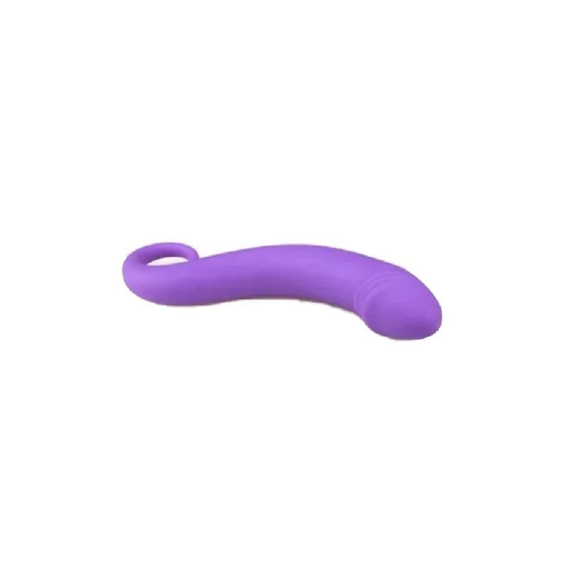 Cute Dickhead 5"" Purple Dildo