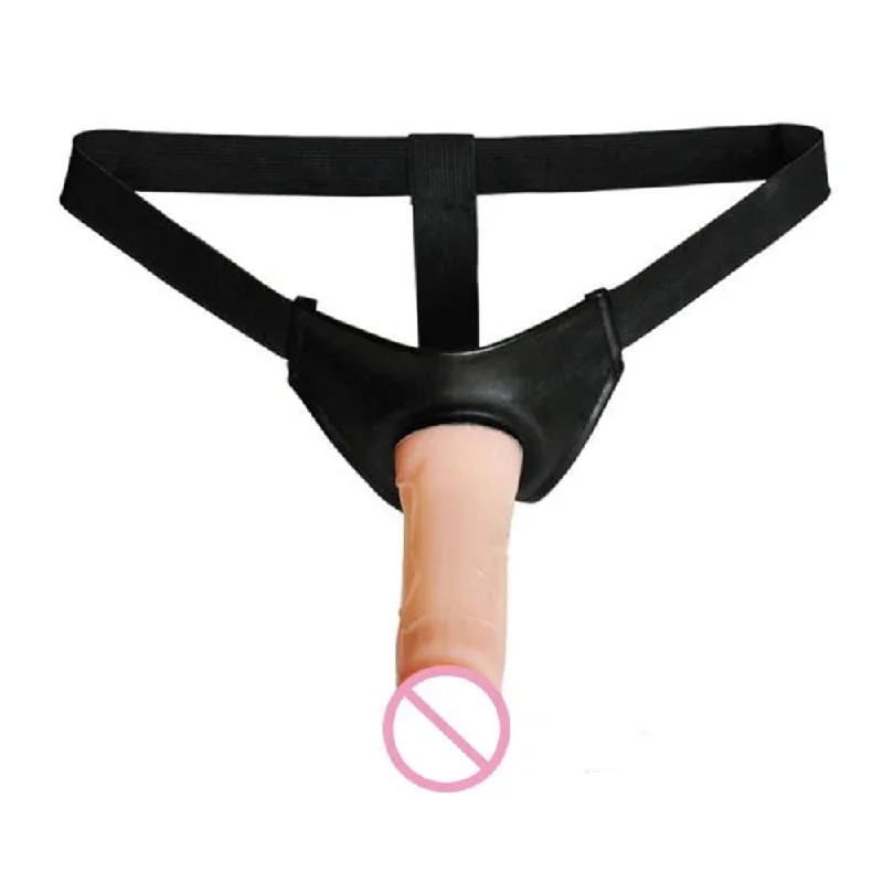 Dick-Enlarging 6-Inch Hollow Strap On For Men