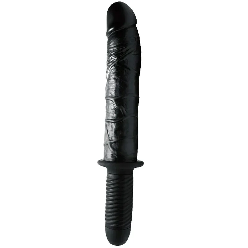 Extra-LARGE & THICK Vibrating Dildo Thruster - 14 Inch LONG!