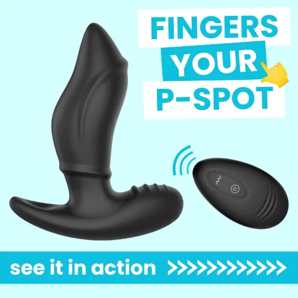 Mozao - Fingering Silicone Prostate Massager with Remote