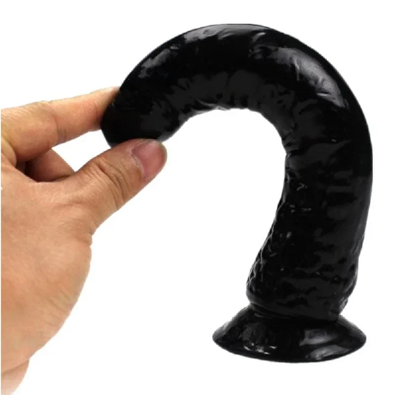 flexible-silicone-7-inch-black-strapon