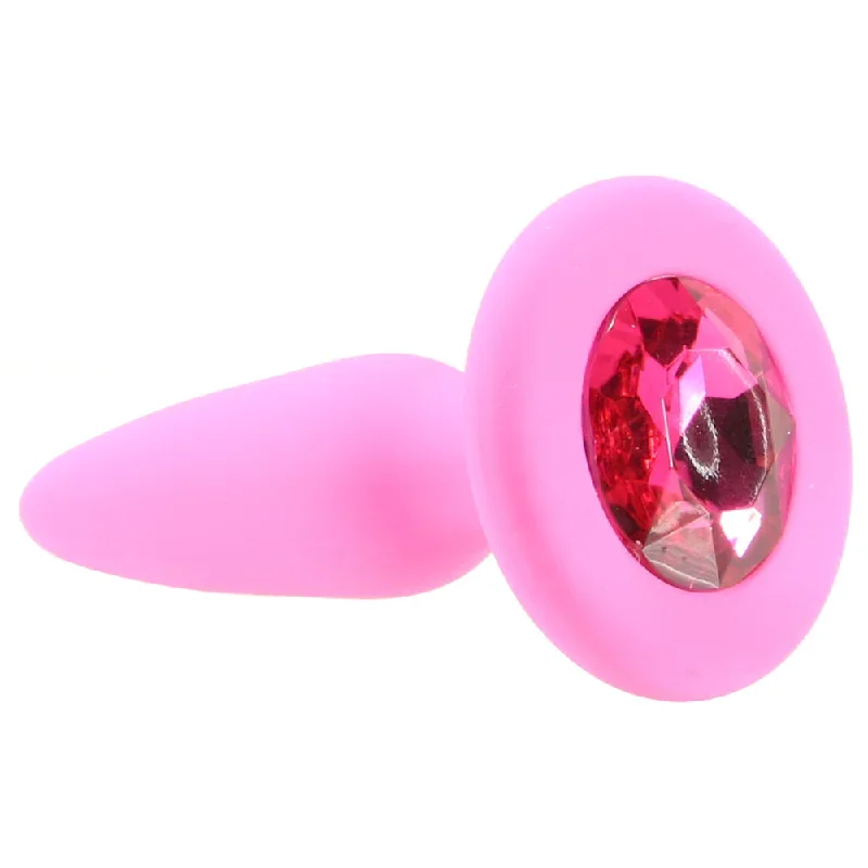 glams-mini-pink-gem-silicone-butt-plug