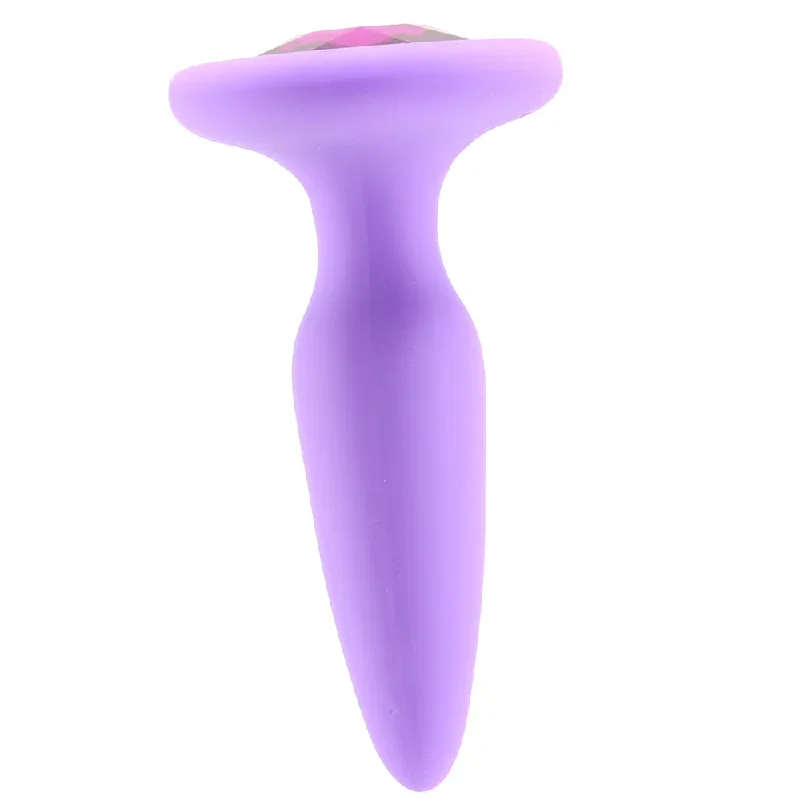 glams-mini-purple-gem-silicone-butt-plug