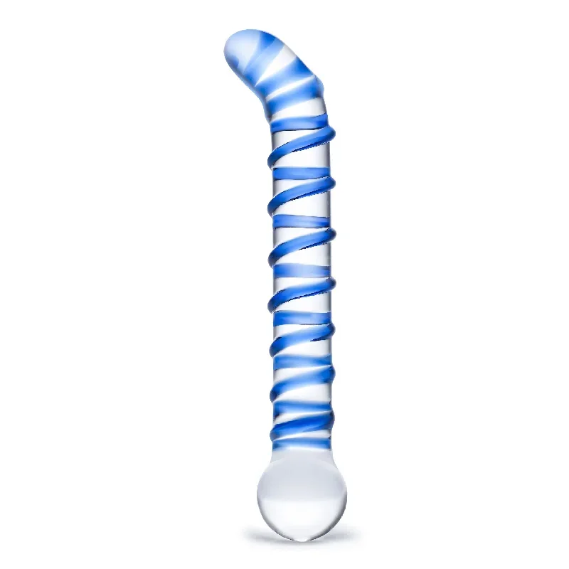 Mr. Swirly Glass Dildo