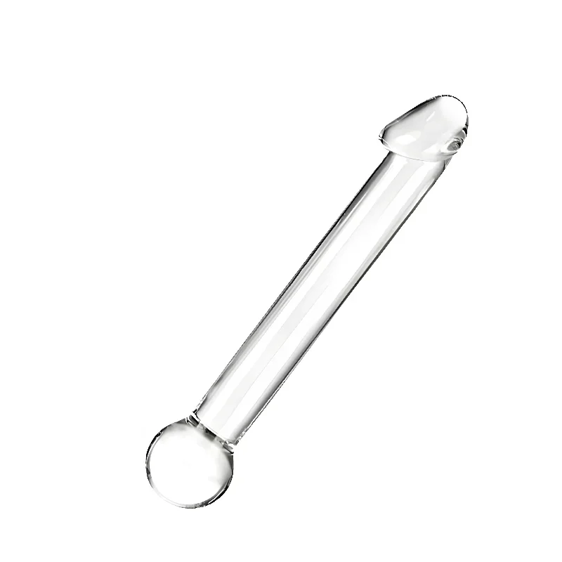 Glaze Glass G-Spot Dildo with Realistic Head