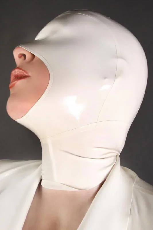 Helpless Predicament White Latex Mask