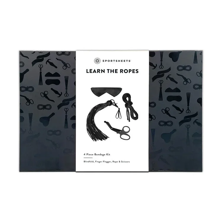 Learn The Ropes 4PC Bondage Kit