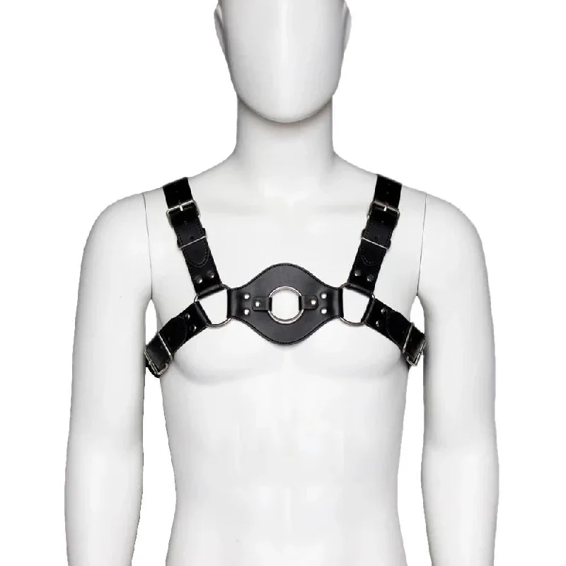 Leather Chest Strap Harness