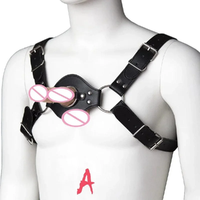 leather-chest-strap-dildo-harness