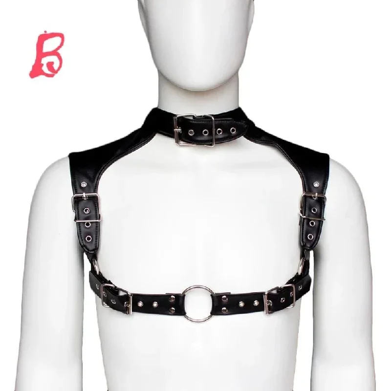 leather-chest-strap-dildo-harness