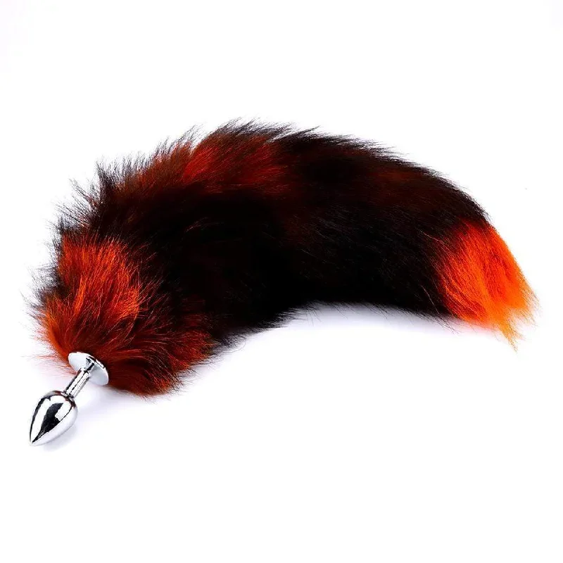 Racy Fox Tail Butt Plug 15-16"" Long