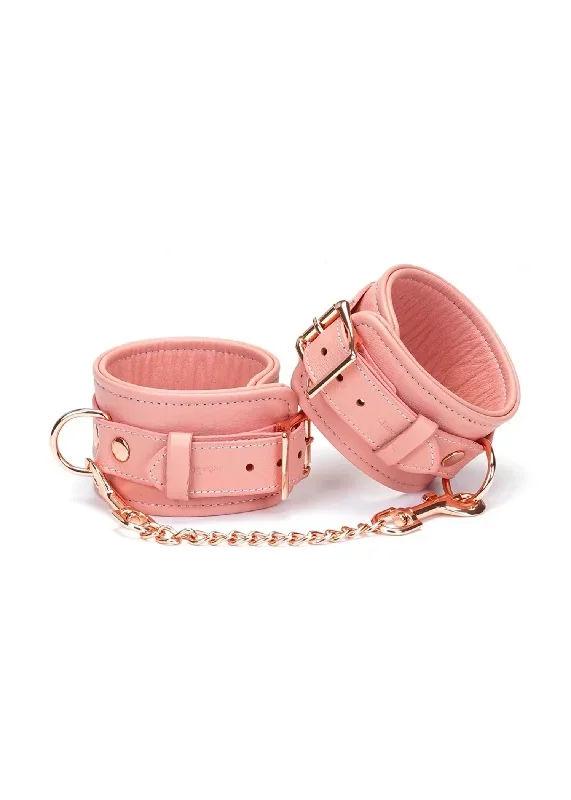 Pink Dream Leather Cuffs