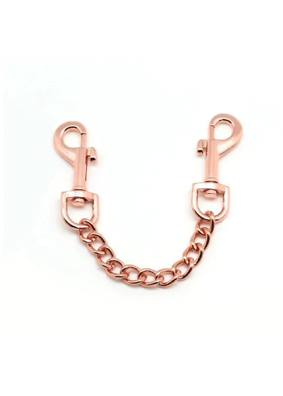 Quick Release Clip with Chain - Rose Gold