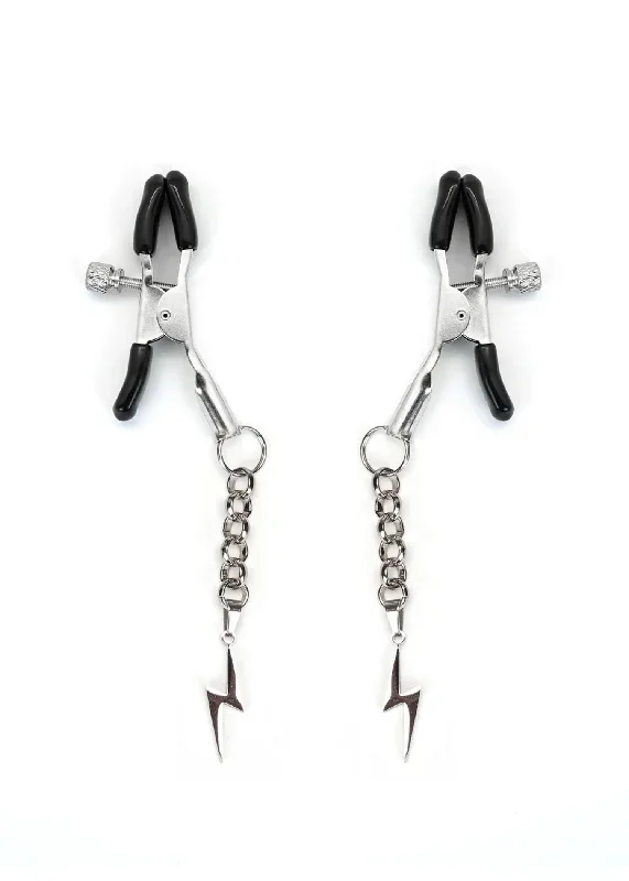 Silver Lightning Nipple Clamps