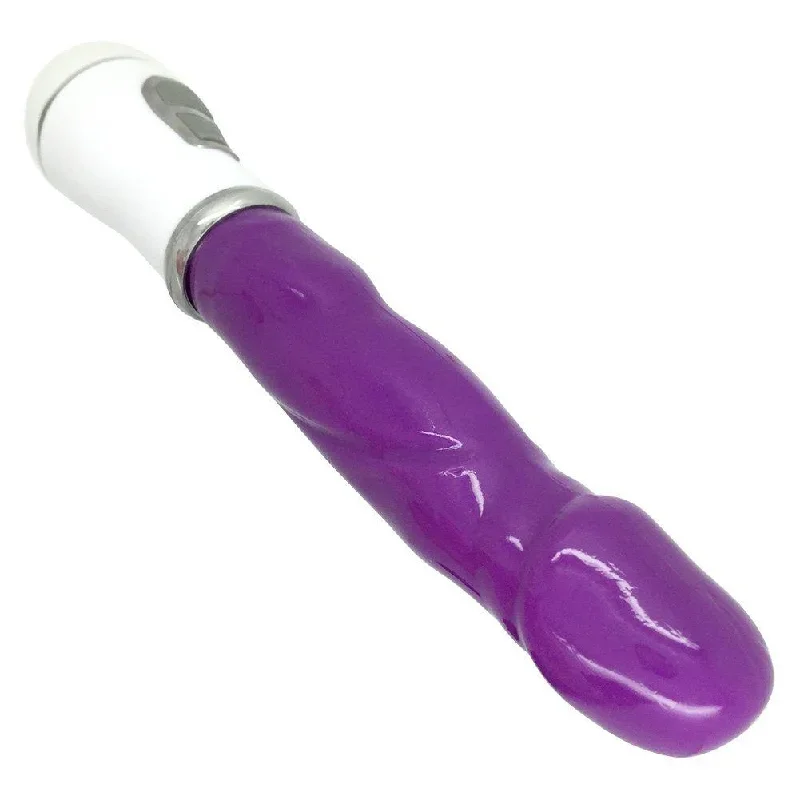 Purple Vibrating Dildo