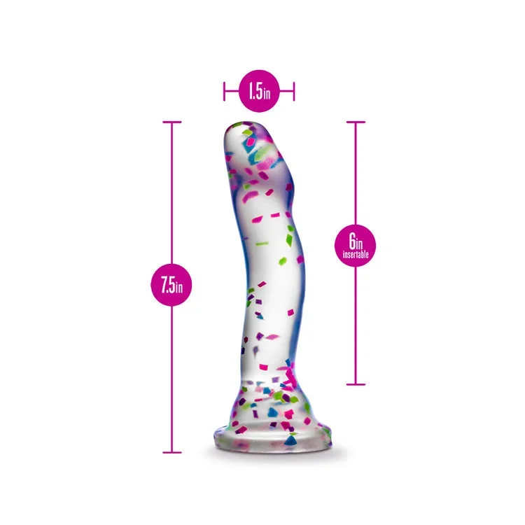 neo-elite-glow-in-the-dark-hanky-panky-confetti-7-5-dildo