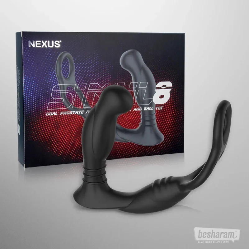 Nexus Simul8 Vibrating Anal Cock and Ball Toy