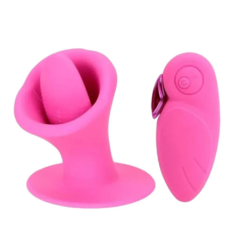 Oral Stimulation Remote Tongue Nipple Toys Clit Vibrator