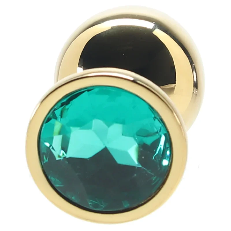 ouch-green-round-gem-gold-plug-1