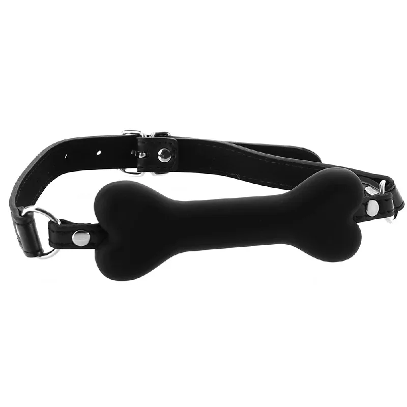 Ouch! Puppy Play Silicone Bone Gag