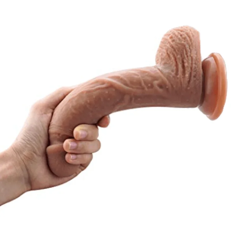 pegging-is-fun-8-inch-dildo-for-couples