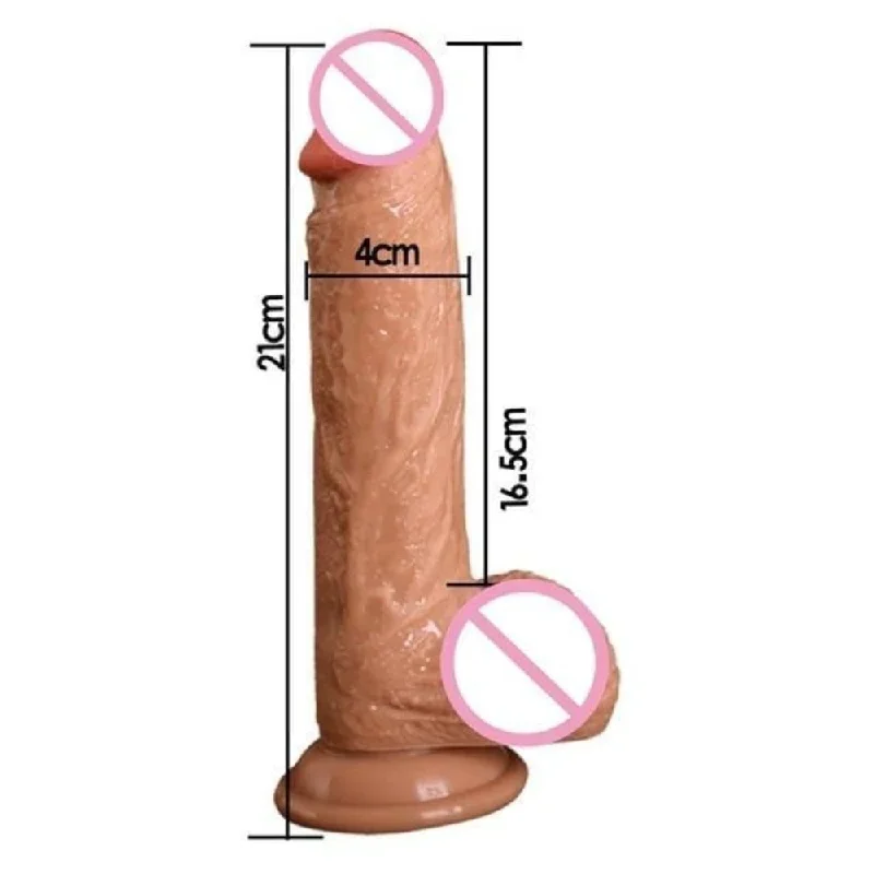 pegging-is-fun-8-inch-dildo-for-couples