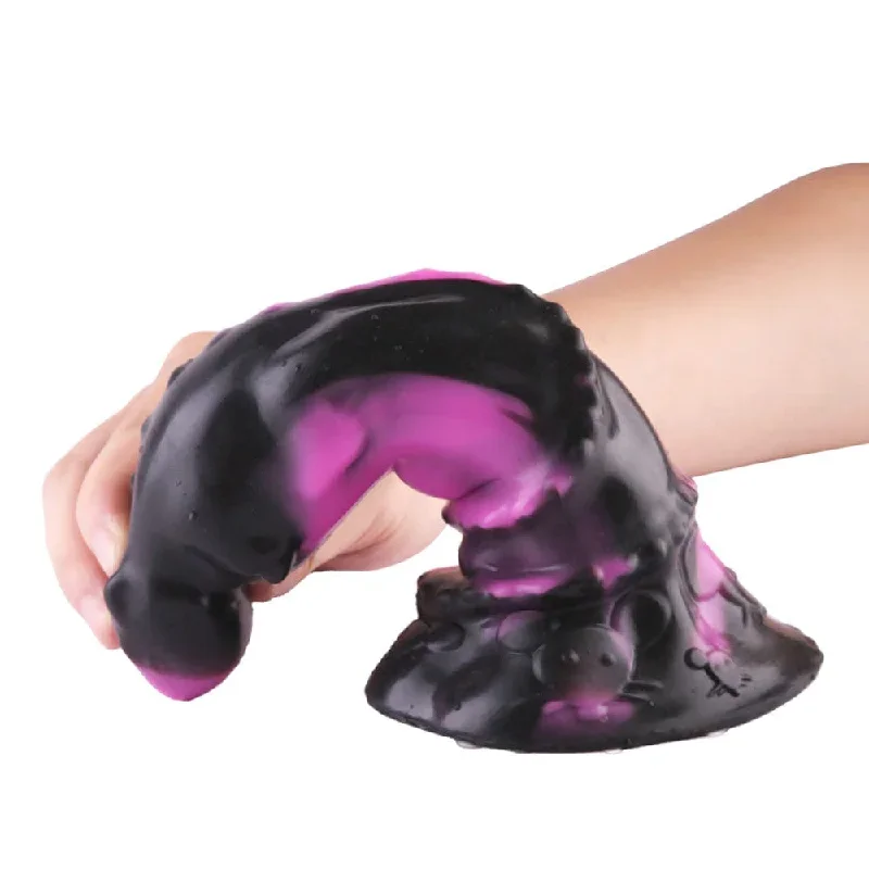 purple-basilisk-soft-silicone-fantasy-dildo