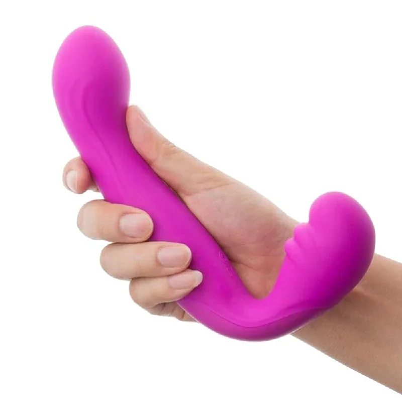 rechargeable-l-shaped-pegging-strapless-dildo