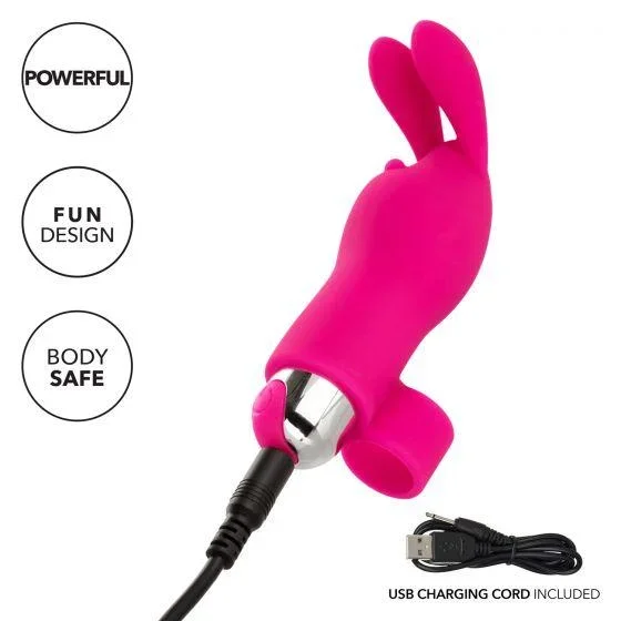 rechargeable-silicone-bunny-finger-vibrator