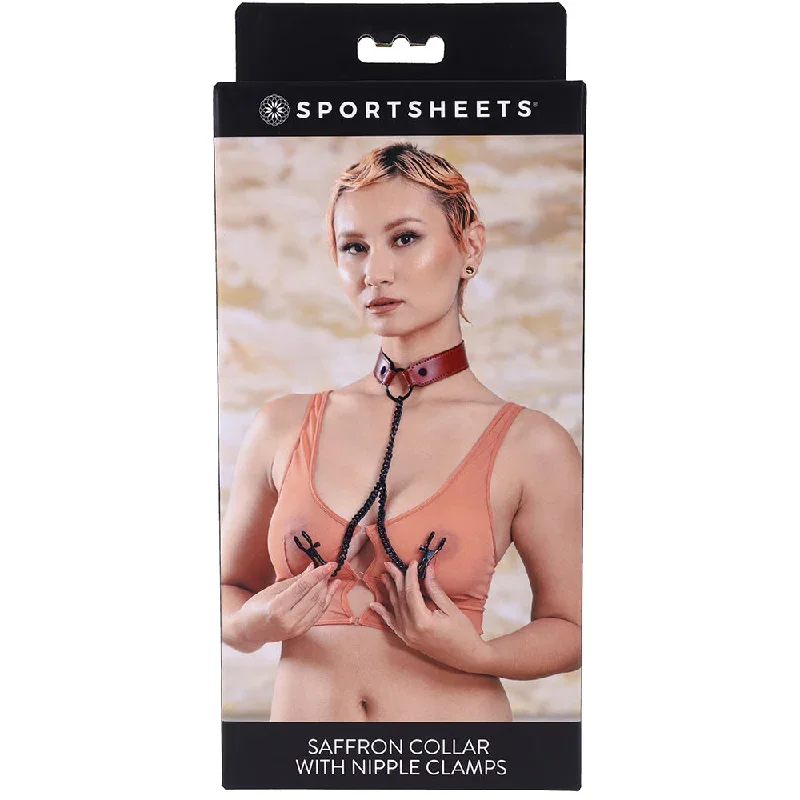 saffron-collar-with-nipple-clamps